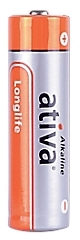 6 piles alcalines - Ativa - AA - LR6