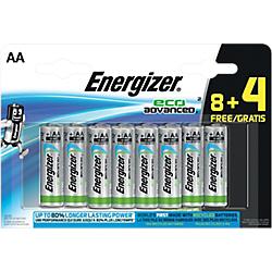 Piles Energizer Eco Advanced AA 12 /Paquet