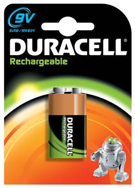 Piles Rechargeables 9V 170 Duracell Accu - 9V NIMH
