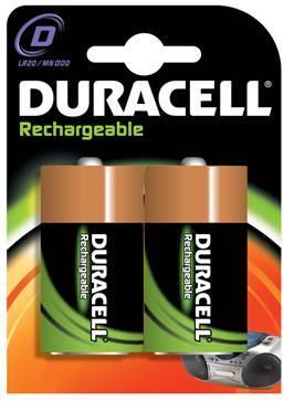 Piles Rechargeables D 3000 Duracell Accu - D NIMH