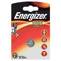 Pile bouton Energizer Lithium CR1616