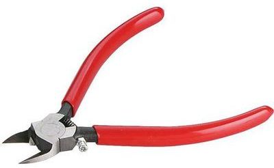 Pince coupante coupe droite plate pour plastiques