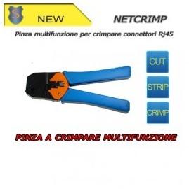 Pince à Sertir RJ45 6 / 8 Connecteurs Multifonctio