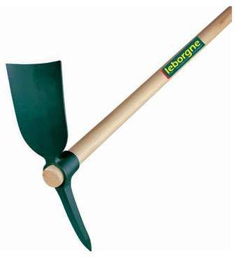 LEBORGNE - Pioche cantonnier douille ronde 1,5 kg