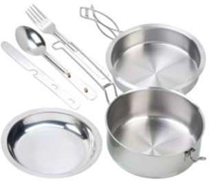 Set de 6 ustensiles de cuisine en acier inoxydable Set de 6 ustensiles de cuisine