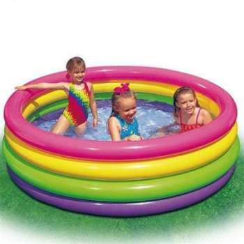 Piscine gonflable INTEX Enfant Arc en ciel Sunset Glow Piscine gonflable INTEX Enfant