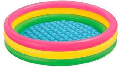 Piscine 3 boudins fond gonflable Piscine 3 boudins fond gonflable