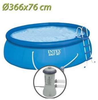 Piscine hors-sol autoportante Intex Easy Set 366 x Piscine hors-sol autoportante