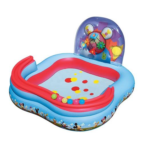 Piscine Enfant avec Aire de Jeux La Maison de Mickey Piscine Enfant avec Aire de