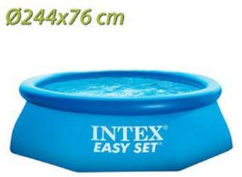 Piscine hors-sol autoportante Intex Easy Set 244 x Piscine hors-sol autoportante