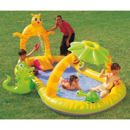 Piscine Enfant avec Aire de Jeux Jungle Safari Piscine Enfant avec Aire de
