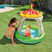 Piscinette gonflabe petit château D122xH122cm