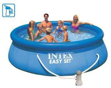 INTEX Piscine Easy Set Pool 366 x 76 cm, avec filt