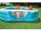 Piscine gonflable carré Intex Wave Swim Center Poo