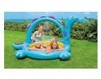 Piscinette avec jet deau Intex Dino Spray