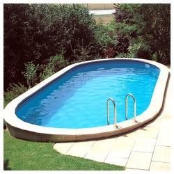 Kit piscine enterrée Sumatra acier ovale 600 x 320