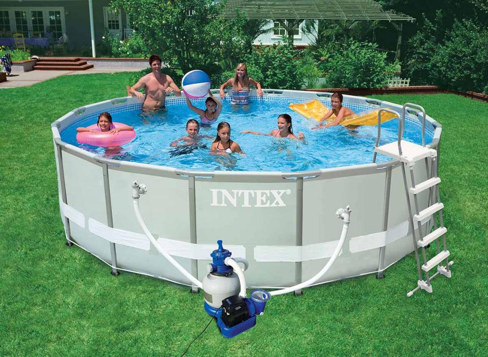 Piscine tubulaire Intex Ultra Frame ronde 4,88 x1,