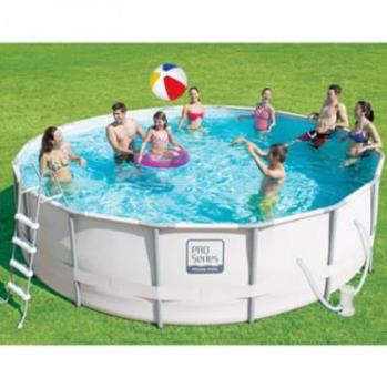 Piscine hors sol tubulaire 4,57m