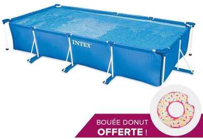 Piscine tubulaire rectangulaire - 4,50 x 2,20 x 0,