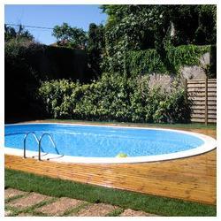 Kit piscine enterrée Madagascar acier ovale 600 x