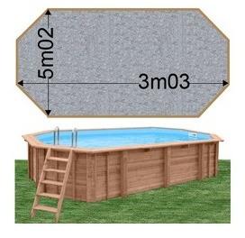 Piscine bois Woodfirst Original octo allongée 502