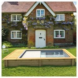 Piscine bois Urbaine 4.20 x 3.50 x 1.33 avec volet