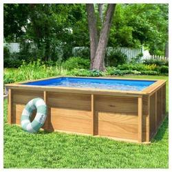 Piscine bois Pistoche pour enfants - 2 x 2 M