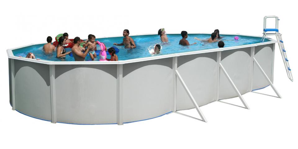 Piscine hors-sol serie ovalada 730 x 366 cm x 1,20