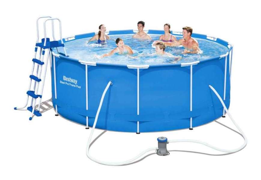 Piscine tubulaire ronde 3.66x1.22m - P. OUTILLAGE