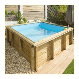 Piscine bois Tropic Junior pour enfants - 2 x 2 M