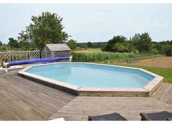 Piscine bois Avila 9,42 x 5,92 x h1,46m
