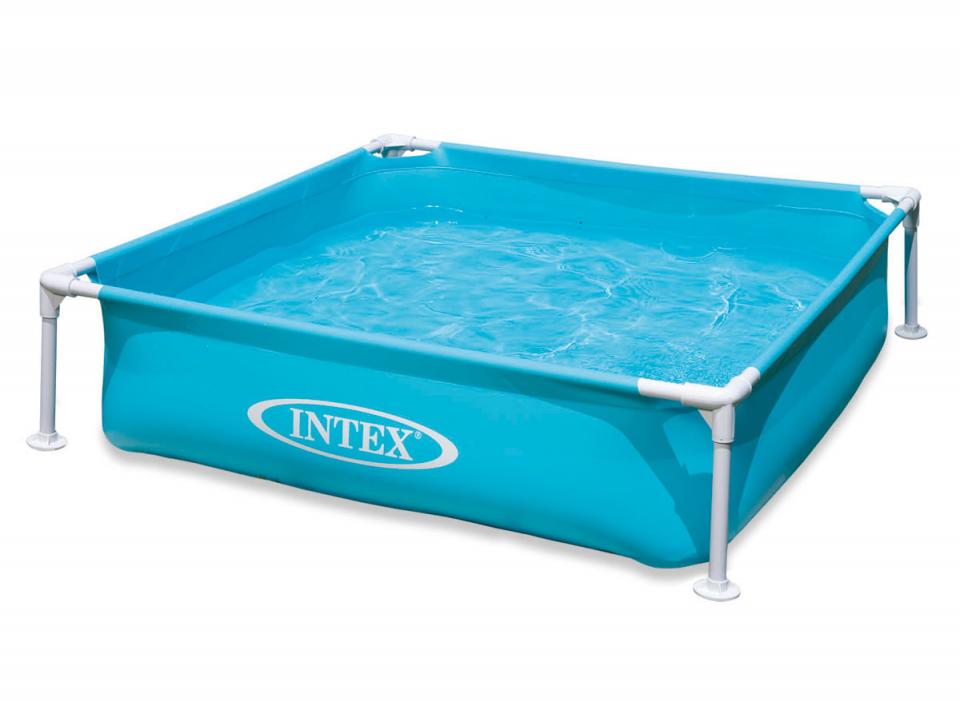 Piscine tubulaire carrée 1,22 x 1,22 x 0,30 m - In
