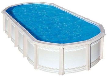 Piscine hors sol métal/résine TRIGANO Liberty oval