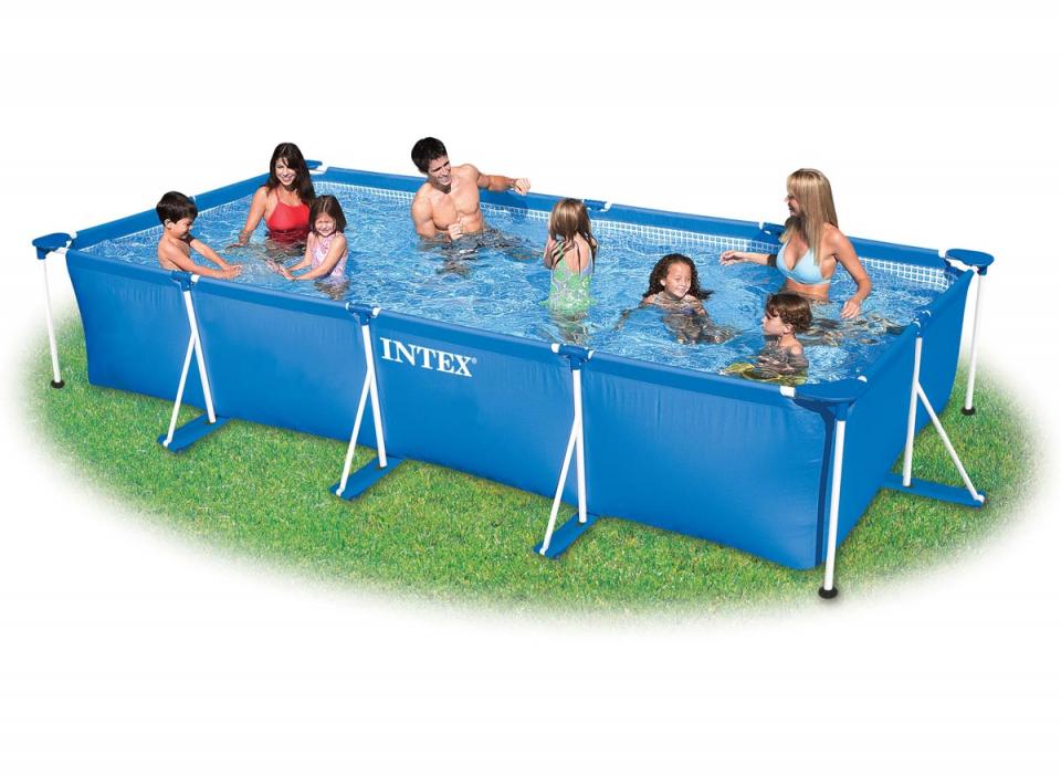 Piscine tubulaire rectangulaire - 4,50 x 2,20 x 0,