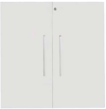 Lot de 2 portes bois plein pour bibliothèque bibli