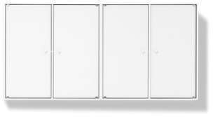 Classic - Placard - new white 101 laqué avec des portes Classic - Placard - new white
