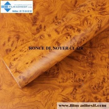 Film de covering Ronce de noyer Clair pour meubl