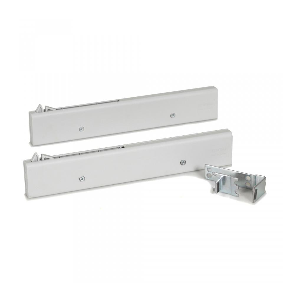 Lot de 2 ralentisseurs pour armoire Gris