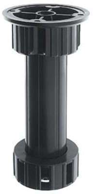 Pied de meuble abs ø 28 mm - platine démontable -