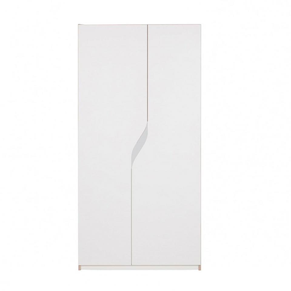Plane - Armoire type 2 - blanc blanc pur RAL 9010 1x Plane - Armoire type 2 - blanc