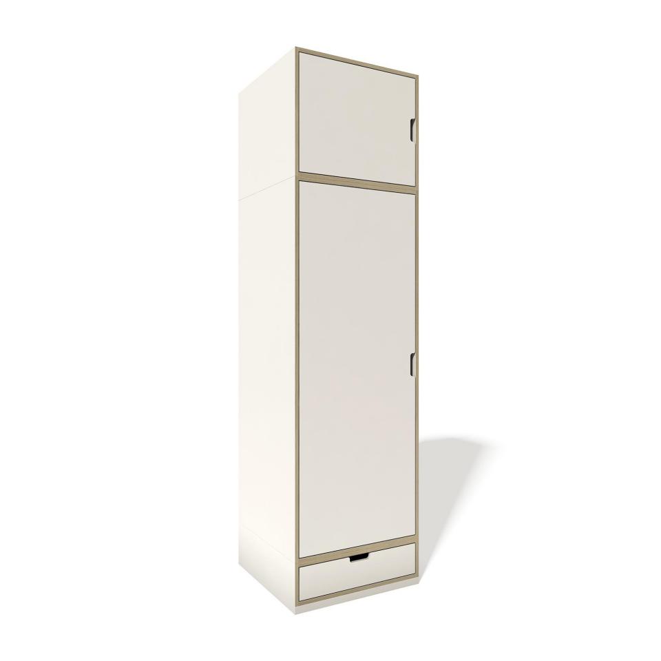 Modular Stapelbar - Armoire 2 - bouleau/structure