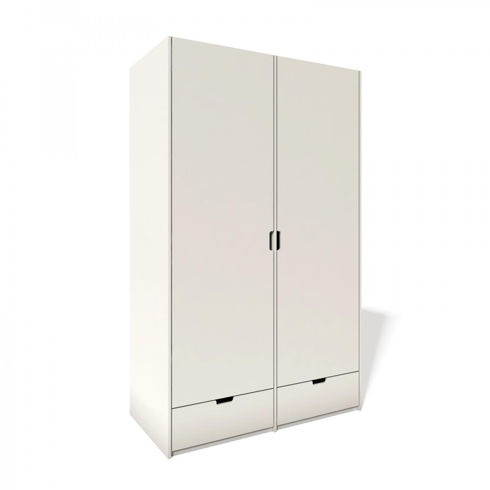 Modular Anbaubar - Armoire - blanc structure blanche Modular Anbaubar - Armoire