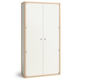 Flötotto Profilsystem - Armoire - hêtre surface blanche Flötotto Profilsystem - Armoire