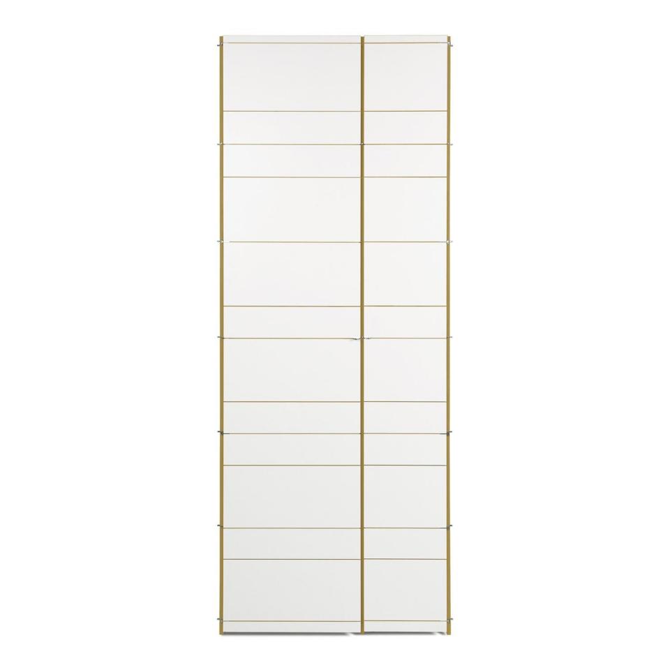 Moormann K1 - Armoire - blanc/avec un tringle à vê