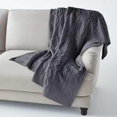 Plaid tricot AKER - La Redoute Interieurs