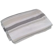 Jeté tissé teint coton ACTUEL Couleur Blanc
