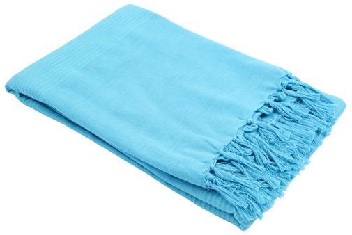 Jeté de canapé (240 cm) Lana Bleu turquoise Jeté de canapé (240 cm) Lana