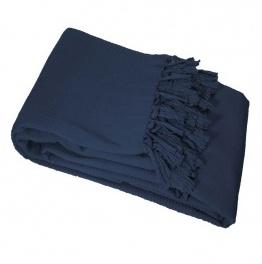 Jeté de canapé (220 cm) Lana Indigo Jeté de canapé (220 cm) Lana