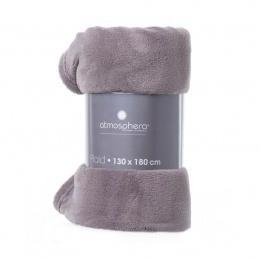 Plaid polaire (180 cm) Tendresse Gris Plaid polaire (180 cm) Tendresse
