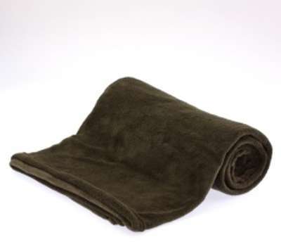 Plaid polaire Tendresse Chocolat
